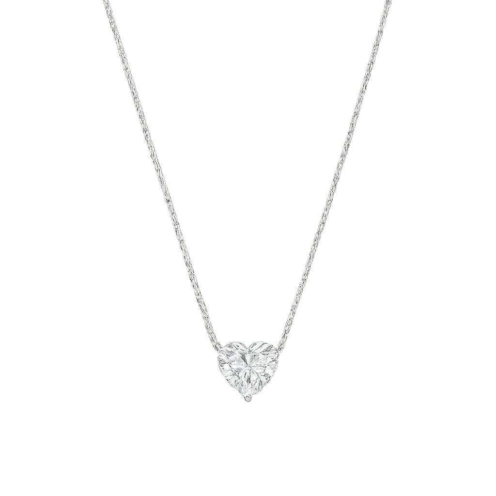 Heart Shape Diamond Pendant | Hero