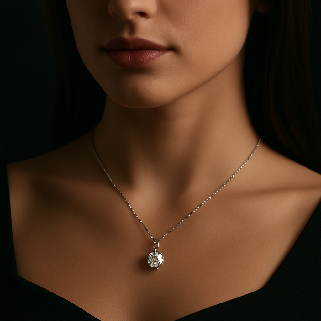 Round Diamond Pendant | undefined