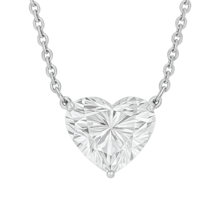 Heart Shape Diamond Pendant | undefined