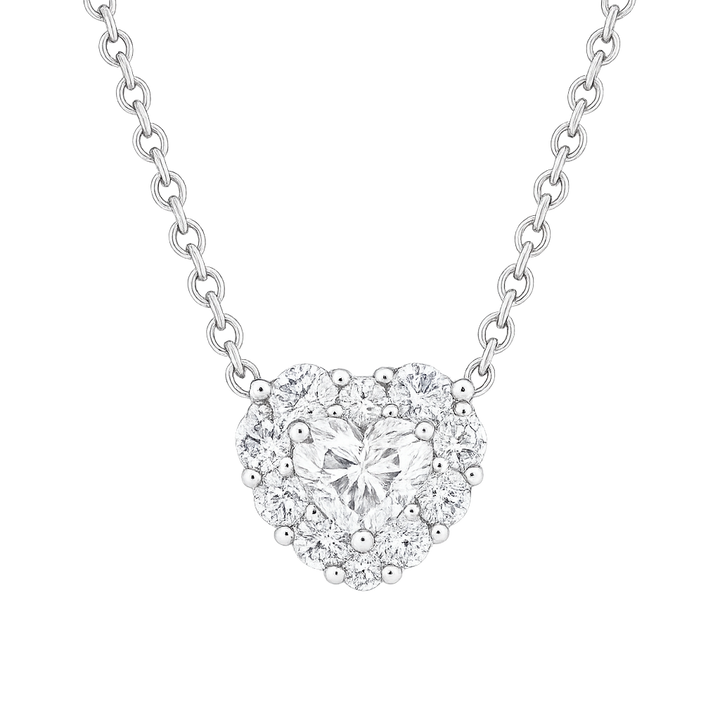 Heart Shape Diamond Pendant | Hero