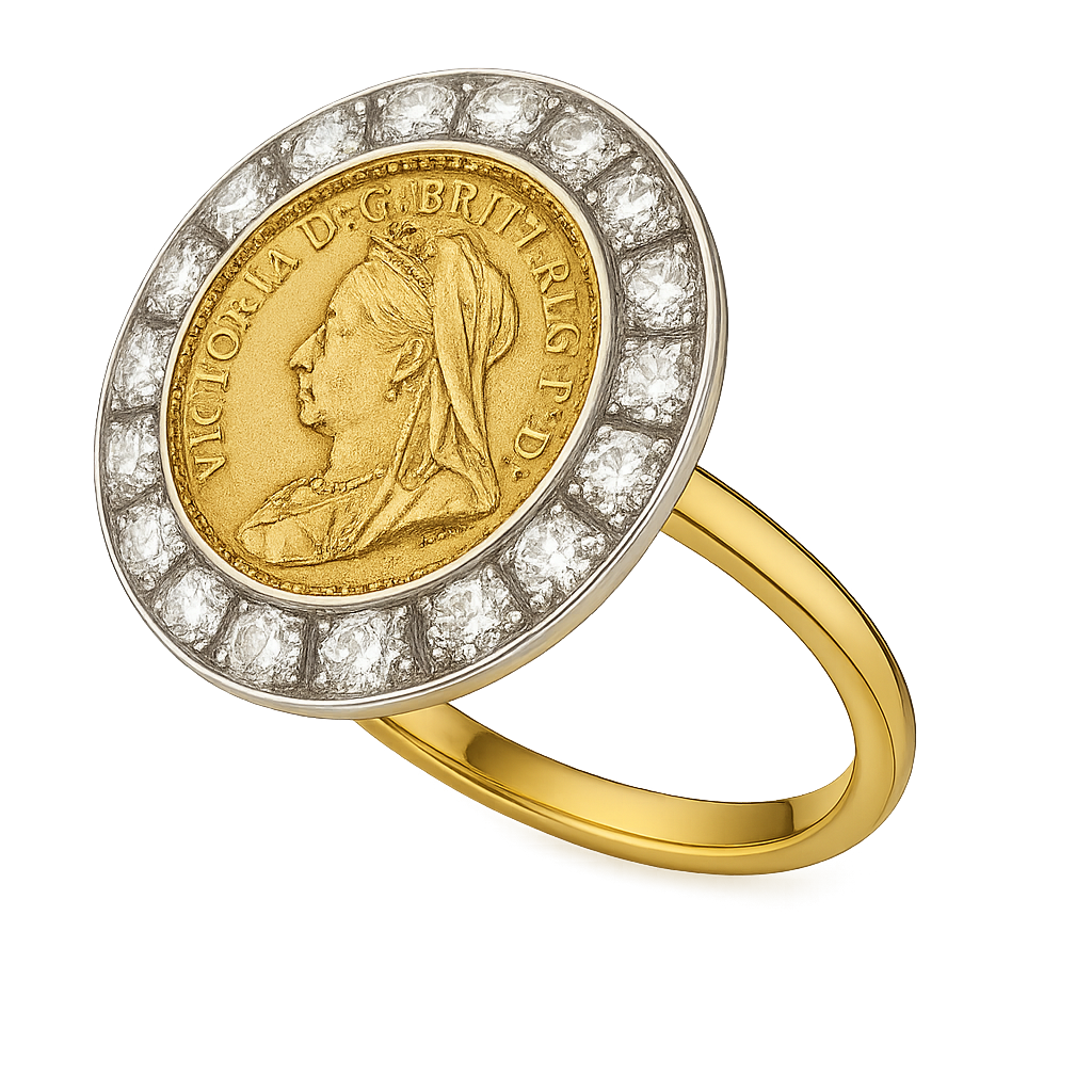 Timeless Victoria Gold Coin Ring | Hero.png