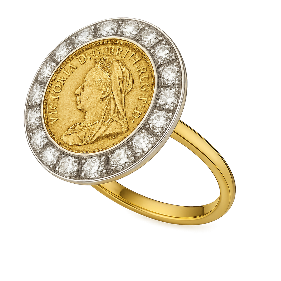 Timeless Victoria Gold Coin Ring | Hero.png