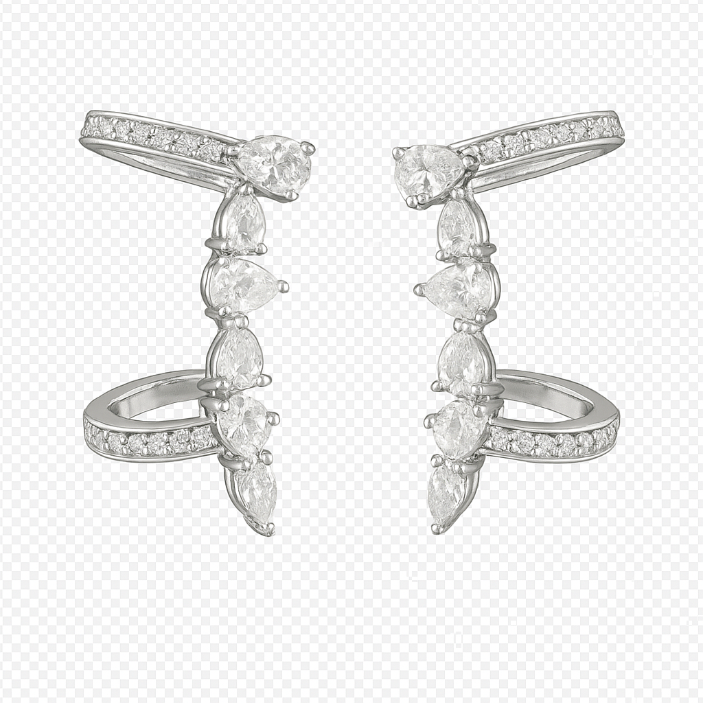 Infinity Pear Diamond Cuffs | Hero.png