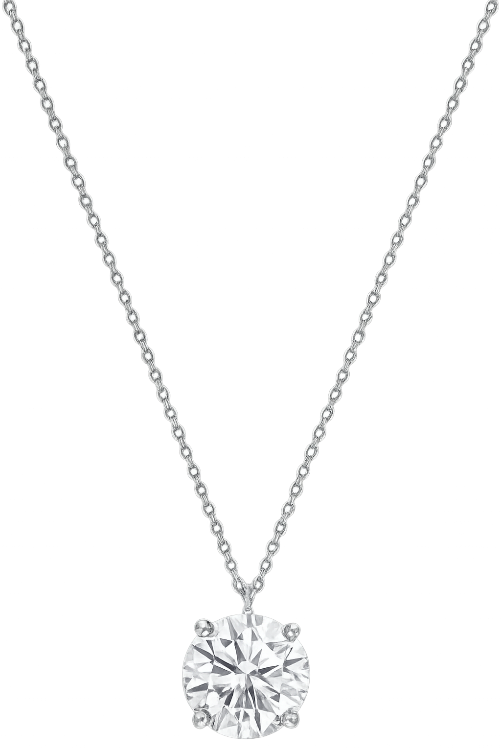 Round Diamond Pendant | Hero