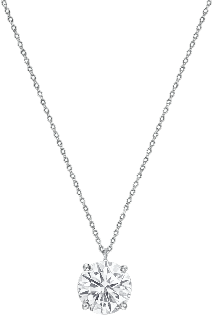 Round Diamond Pendant | Hero