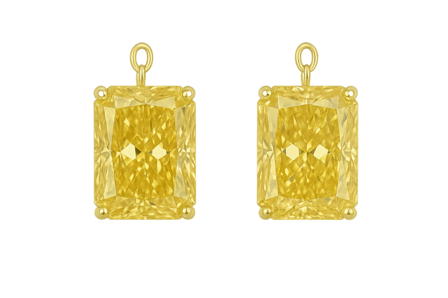 Detachable Fancy Yellow Radiant | Hero