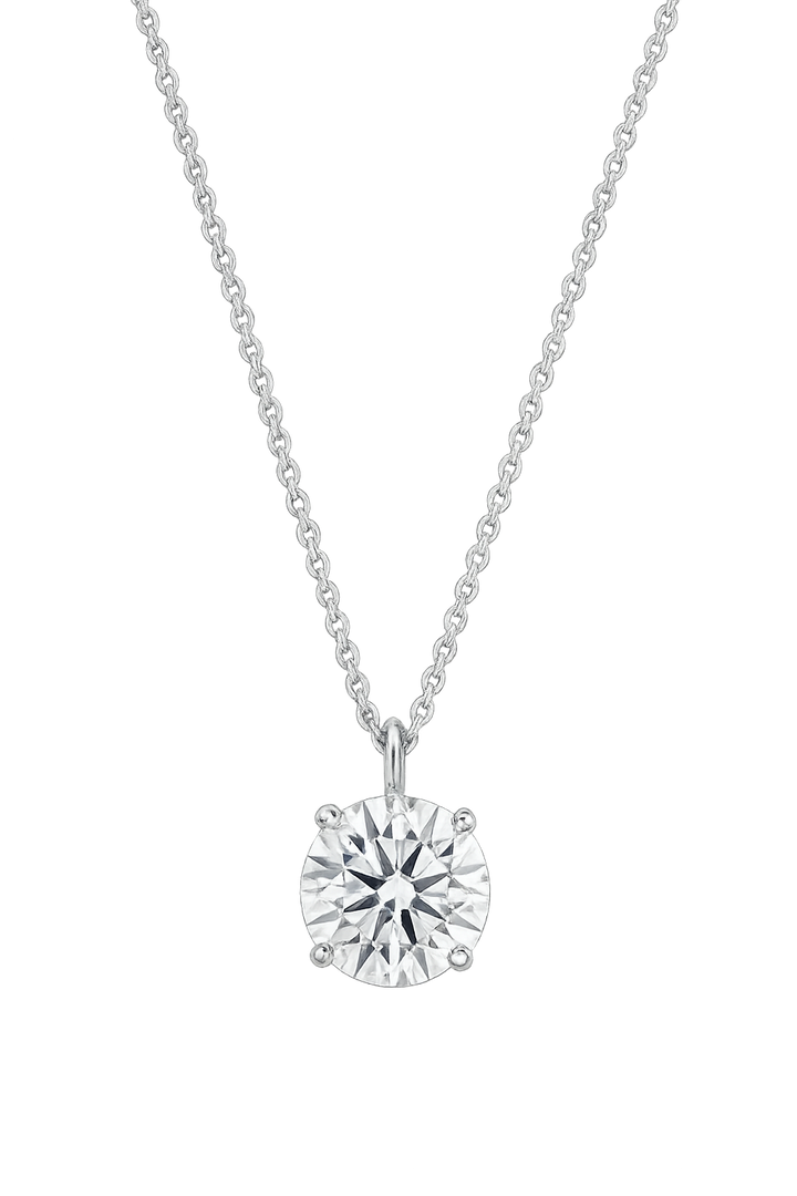 Round Diamond Pendant | undefined