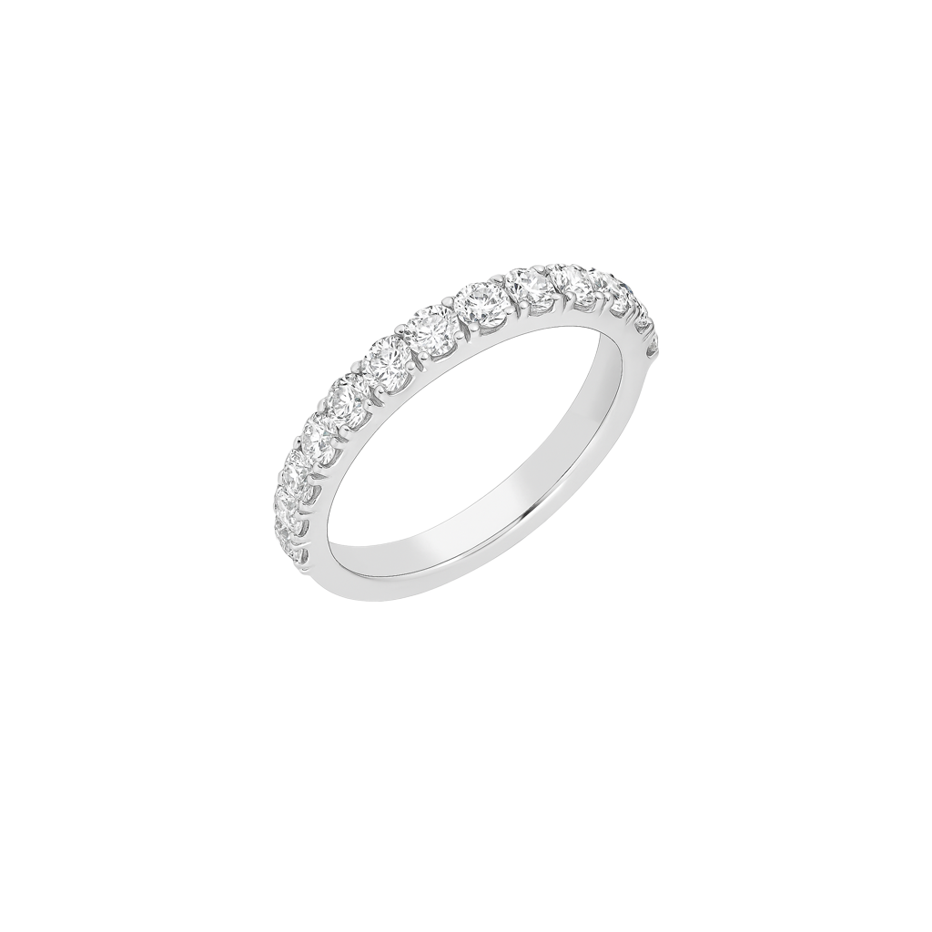 Round Diamond Wedding Band | undefined