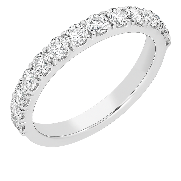Round Diamond Wedding Band | undefined