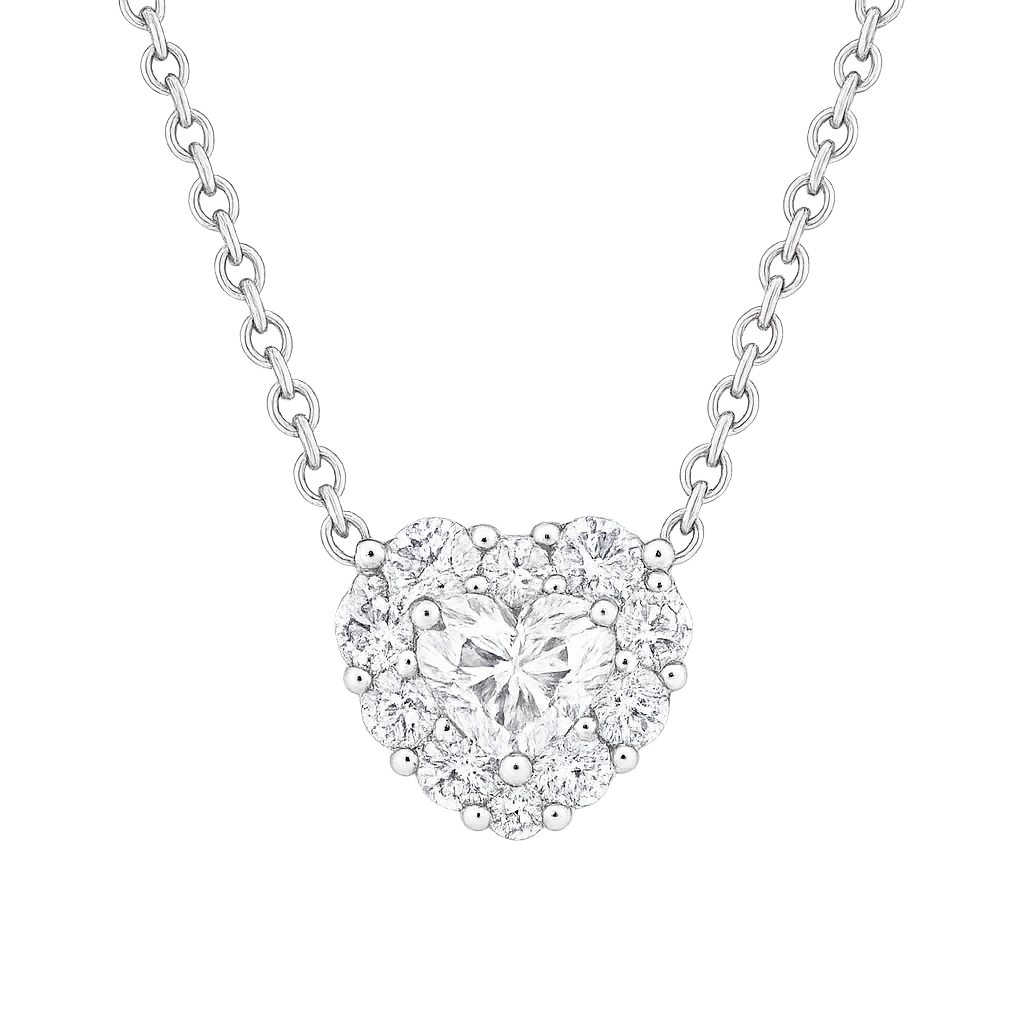 Heart Shape Diamond Pendant | Hero