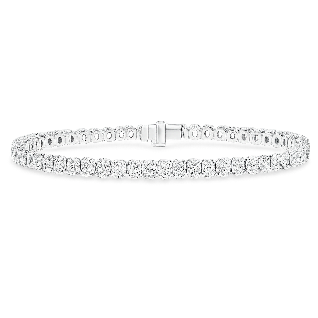 Oval Cut Diamond Bracelet