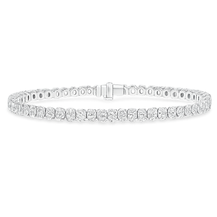 Oval Cut Diamond Bracelet