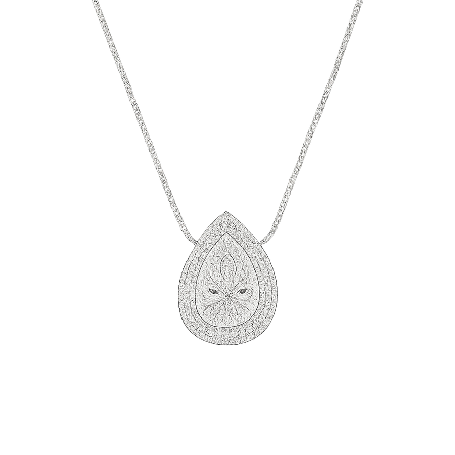 Pear Shape Diamond Pendant with smaller round diamonds | ChatGPT Image Jun 18, 2025, 03_09_11 PM.png