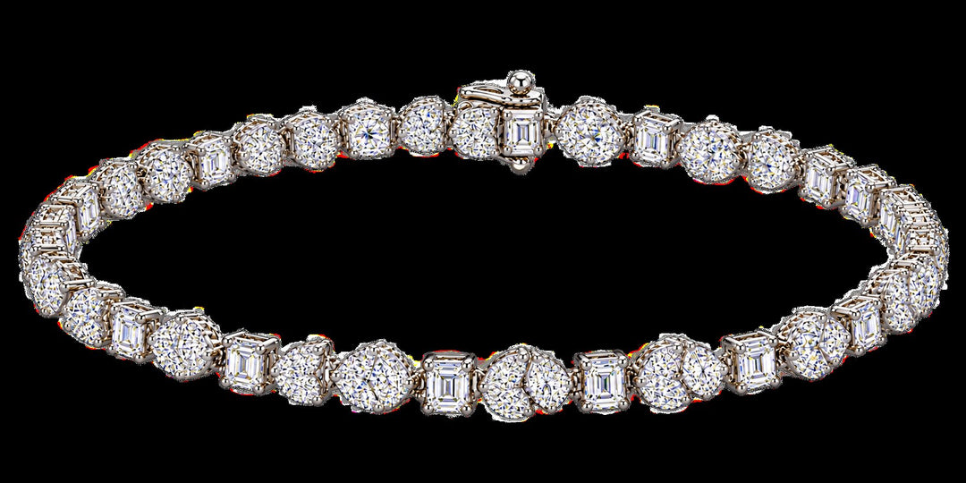 Fancy Cut Diamond Bracelet | Hero