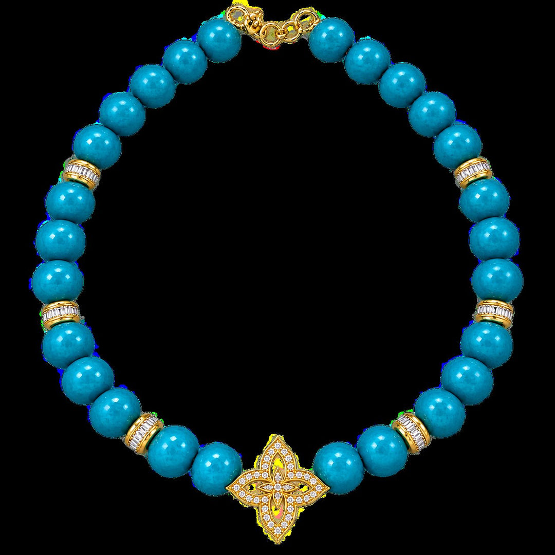 Resort Collection - Turquoise EP Logo Necklace | Hero