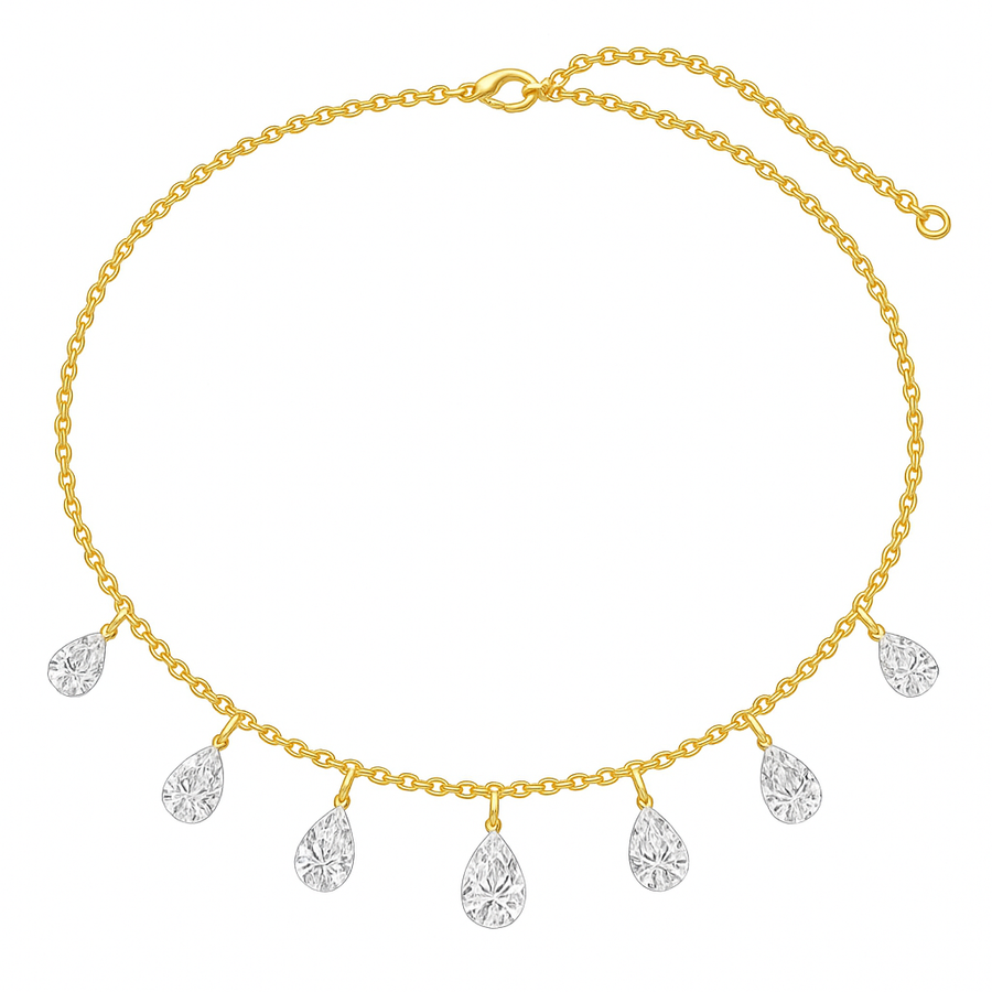 Pear Drop Dangling Necklace | Hero.png