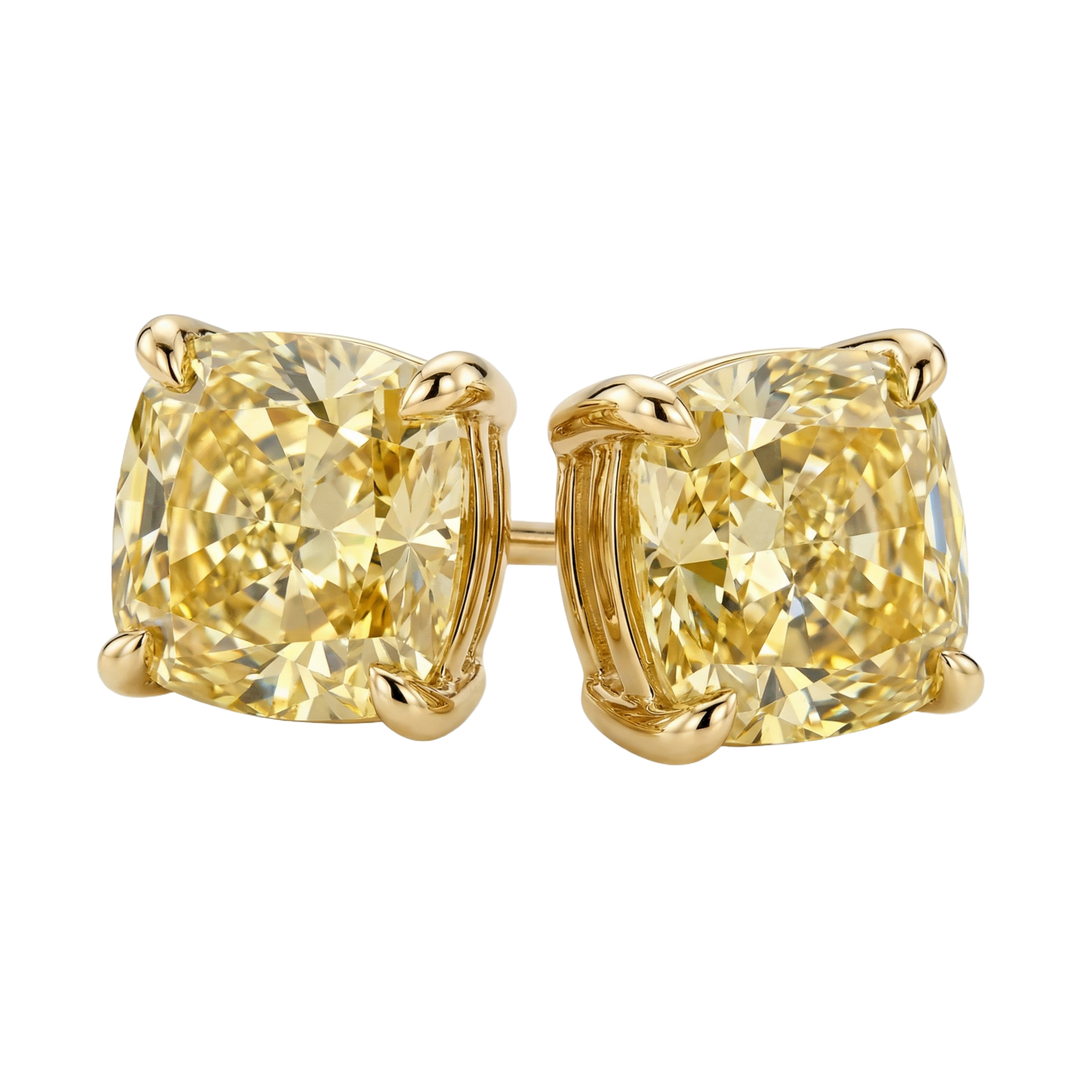 Signature Fancy Vivid Yellow Studs | Hero.png