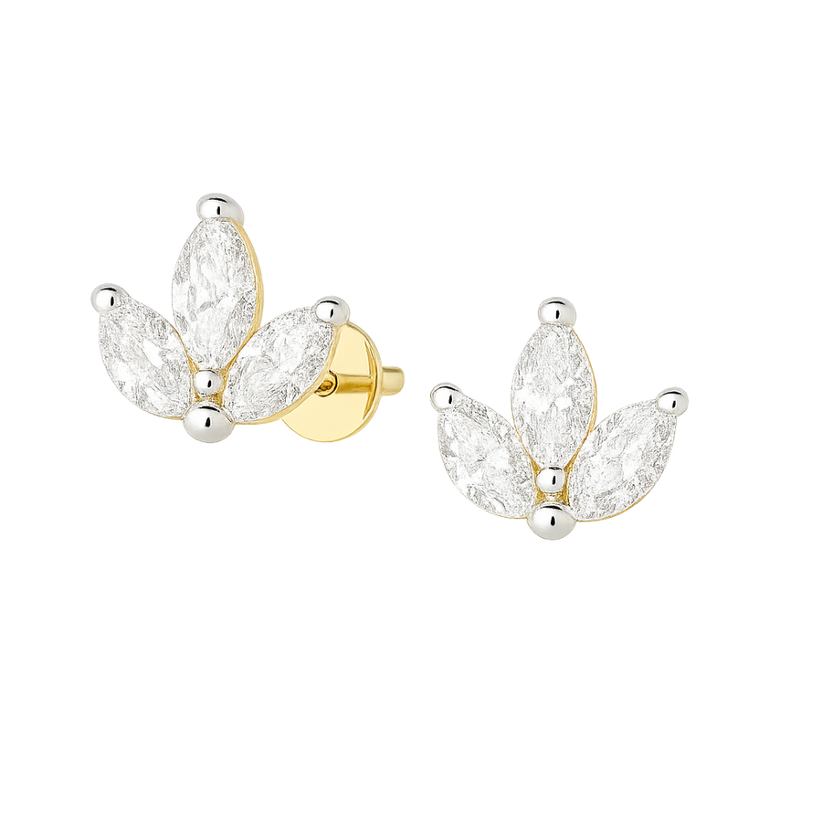 Marquise Mini Bloom Earrings | Hero.png