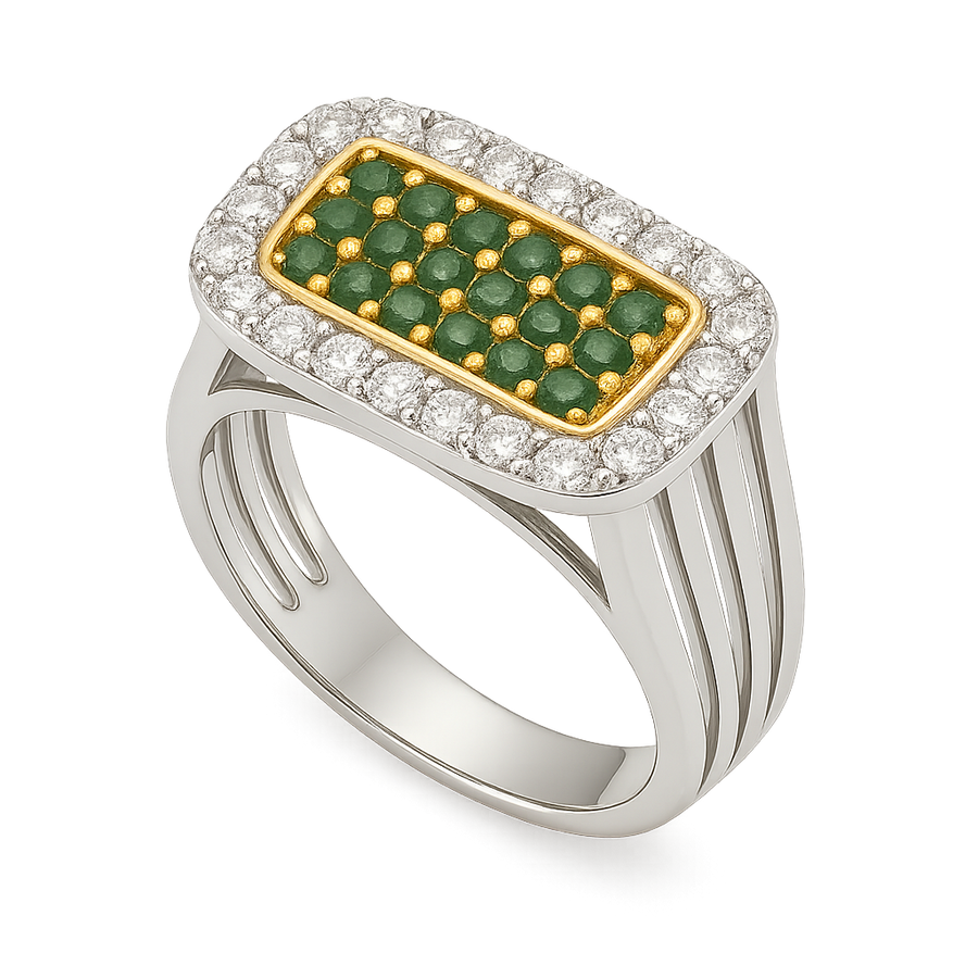 Green Diamond Flow Ring | Hero.png