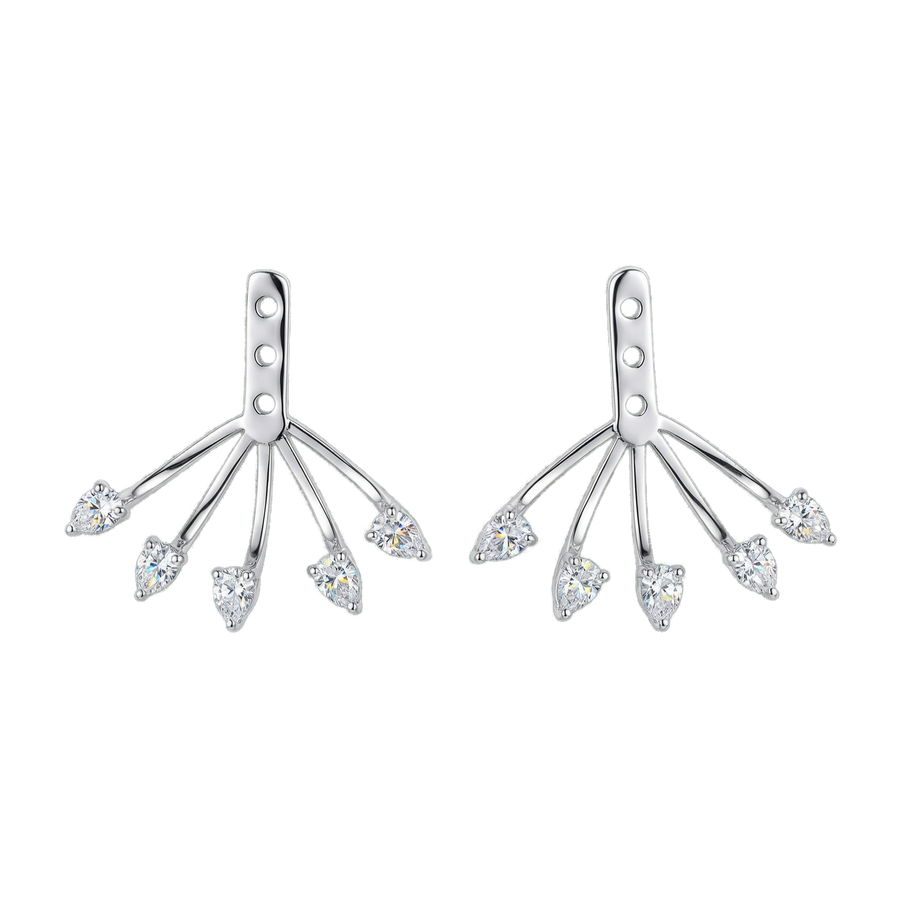 Fan Earring Extension in Silver | Hero.png
