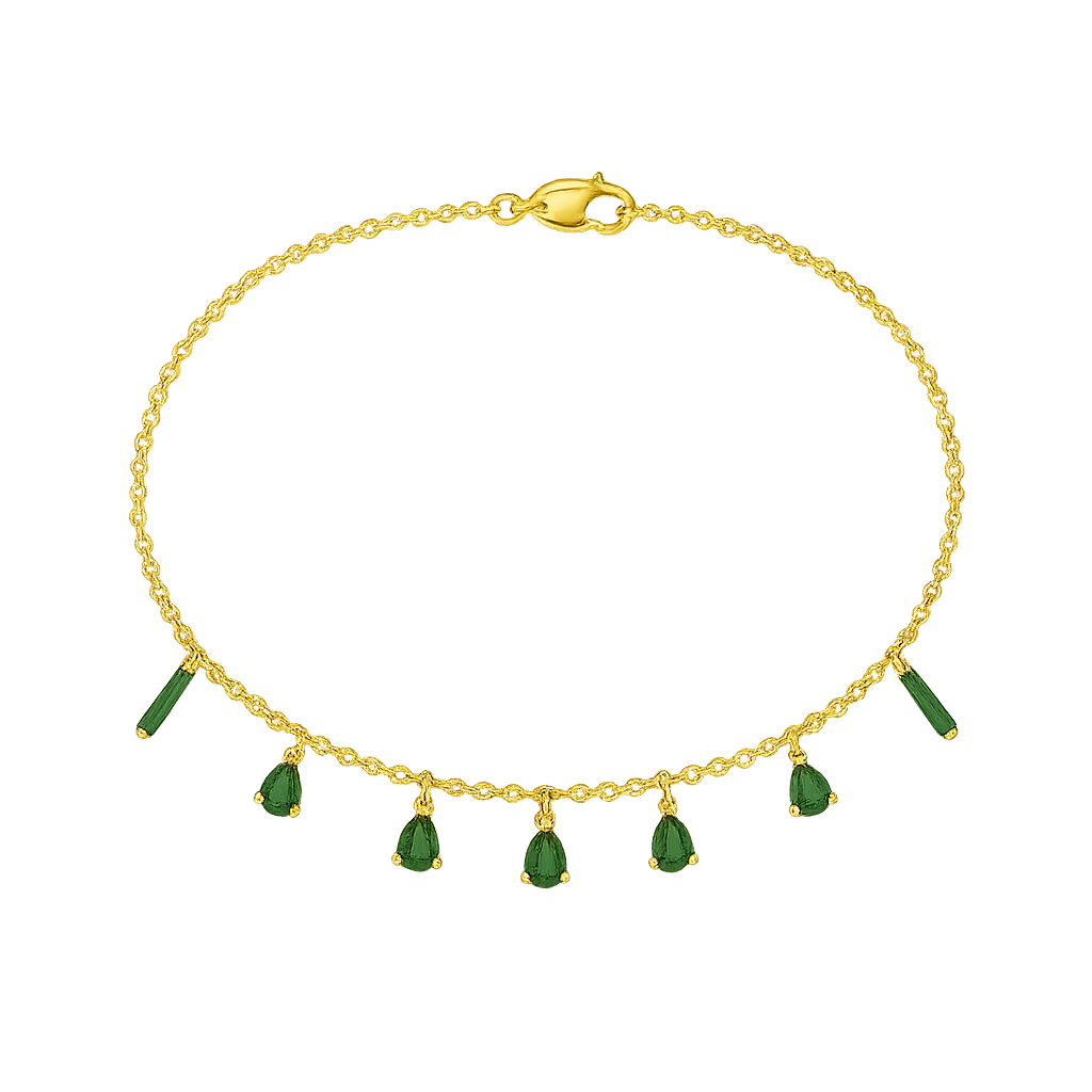 Green Diamond Dangling Necklace | Hero.png