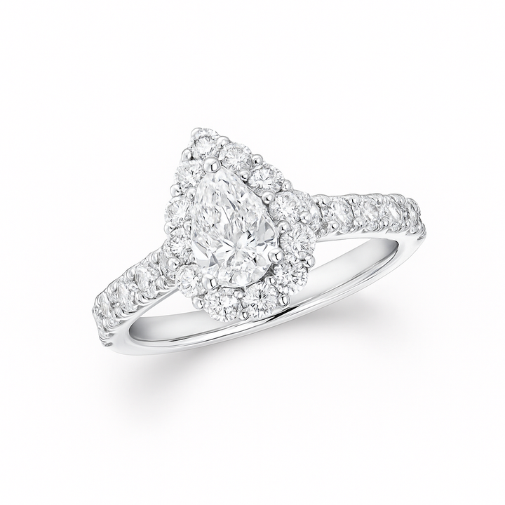 Pear Shape Diamond Ring Centre | Hero.png