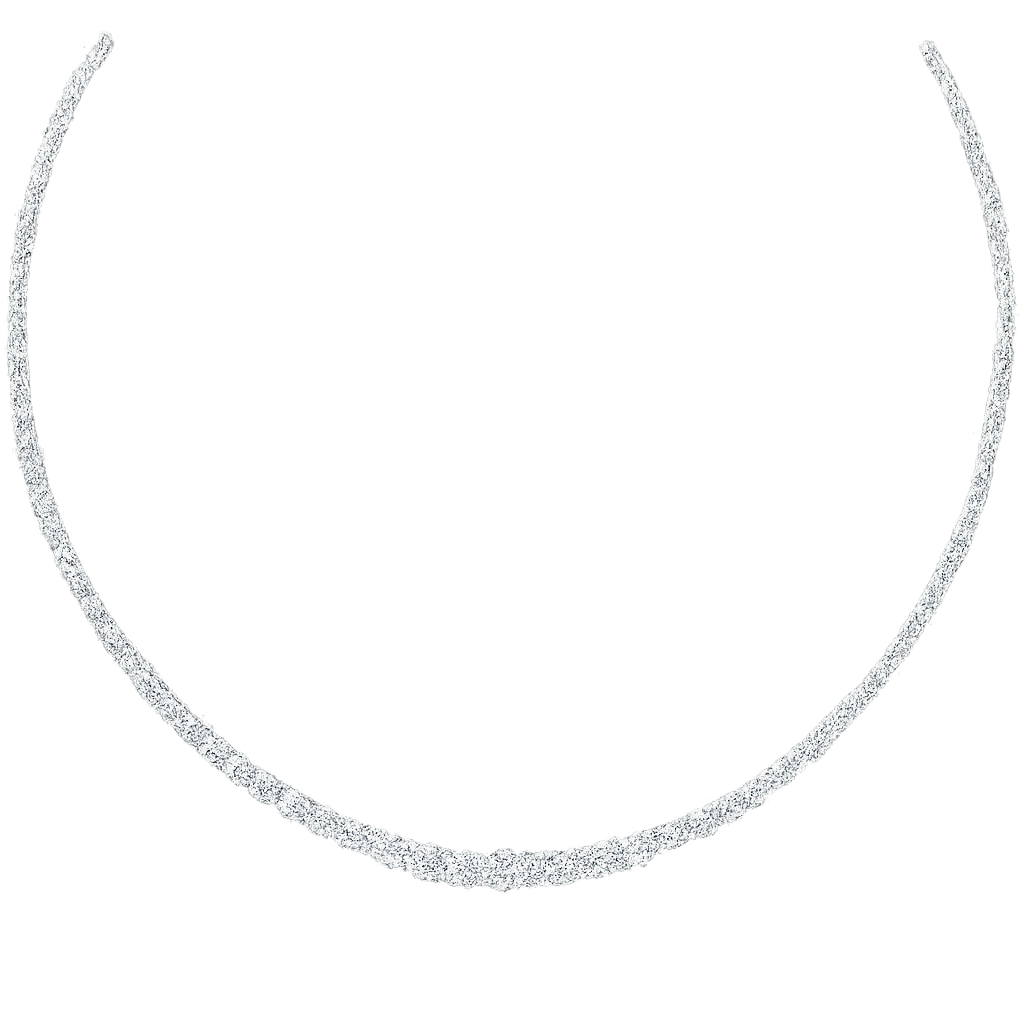 Round Diamond Necklace | undefined
