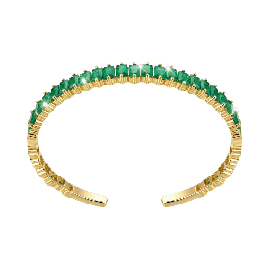 Green Onxy Slim Bracelets | Hero