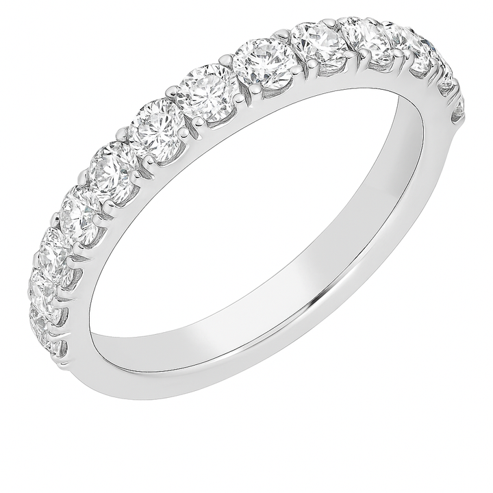 Round Diamond Wedding Band | undefined