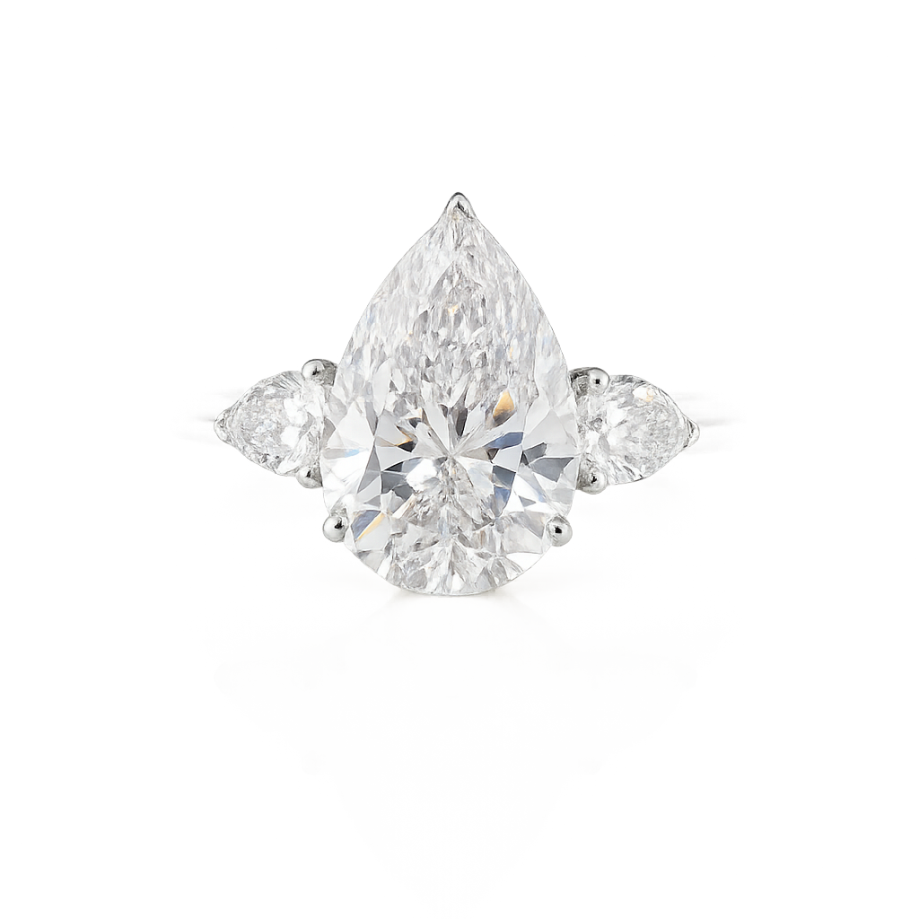 EP Signature Pear 3 stone Ring | hero.png