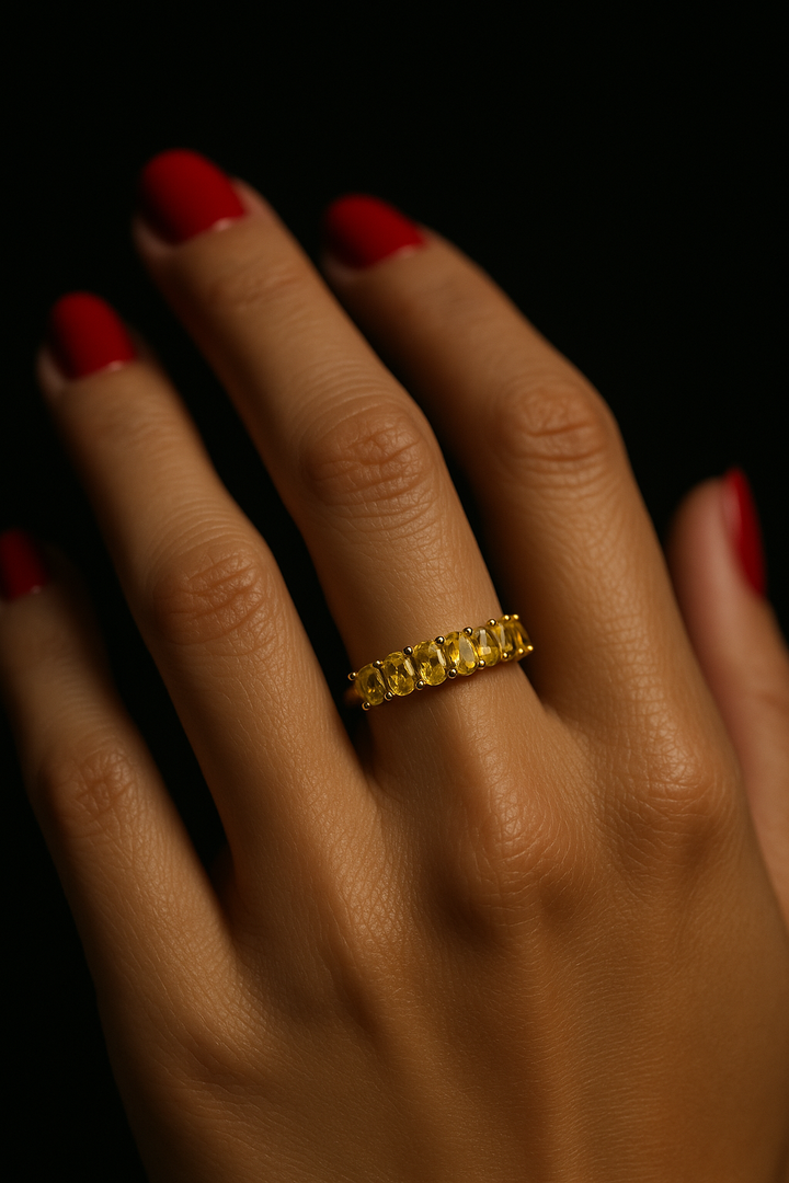 Fancy Yellow Half Eternity Band | image654.png